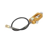 Homyl Adaptateur de Remplissage de Bouteille de Plongée avec Manomètre Lumineux en Aluminium pour Transfert d'air Précis et Raccordement Tuyau Adapté pour P, Or avec Tuyau