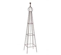 Homyl Cadre de Support d'escalade en Fer Forgé Armature Résistante Assemblage Rapide Adapté au Soutien des Végétaux à la Culture de Jardin Balcon Potager Intérieur, pergola