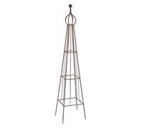 Homyl Cadre de Support d'escalade en Fer Forgé Armature Résistante Assemblage Rapide Adapté au Soutien des Végétaux à la Culture de Jardin Balcon Potager Intérieur, Climbing Frame