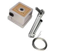 Homyl Cintre à Manivelle avec Corde Intégrée de 5 M, Facile à Installer, Couleur Argent