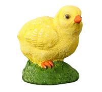 Homyl Coq Statue de Jardin Ornement Animaux Résine Figurine Miniature Décoration Extérieure Sculpture Convient pour Cour Clôture Hôtel Aménagement, Style A