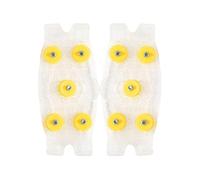 Homyl Crampons Antidérapants 5 Griffes Spikes pour Chaussures Couverture Universelle TPE Métal Conçus pour Escalade Pêche sur Glace Balades Hivernales, Style A