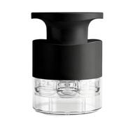 Homyl Dénoyauteur de Cerises Outil Ménager Corer Stoner Automatique Récolteur à Jus Utilisation Simple Convient pour Préparer Gâteaux Repas Familiaux, Noir