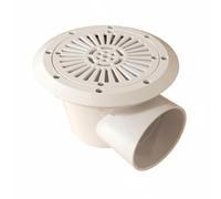 Homyl Drain de Piscine Sortie de Sol Évacuation Efficace Structure Grille Amovible Sécurité Renforcée pour Piscine Privative Usage Collectif Bassin Ornamental Installations Aquatiques, Lc110