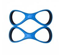 Homyl Entraîneur de Natation Adulte Accessoire d'Amélioration Outil pour Correction Du Coude Guide de Mouvement pour Nageur Adulte Support Ergonomique, Bleu Et Noir, S Enfant