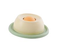 Homyl Gamelle Anti-glouton pour Chat Distributeur de Friandises Interactif Bol à Lécher Résistant Jouet Anti-étouffement Lavable Conception Compacte et Stab, Jaune