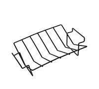 Homyl Grille Rôtissoire Grille de Barbecue Support de Cuisson Support de en Acier Carbone Résistant à La Chaleur Facile à Nettoyer Adapté Au Camping P, Style B