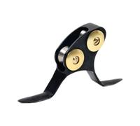 Homyl Guide de Canne à Pêche Roulette Solide Métal Anneaux pour Moulinet Embout Remplacement Accessoire Convient pour Bateau Trolling, 11.3 X 5.8 X 1.04 Cm