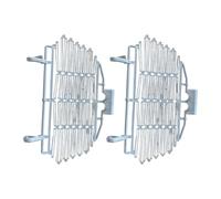 Homyl Housse de Panier Vélo Couverture Légère Panier Vélo pour Femme et Homme Capot Panier Avant Matériau PP Facile à Installer Adapté Au Cyclisme Rangement, Gris