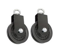 Homyl Lot de 2 Poulies de Roulement de Fitness, Installation Facile, Remplacement Universel