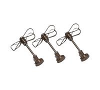 Homyl Lot de 3 Pinces à Encens En Acier Inoxydable pour Chambre à Coucher, Terrasse, Maison, été, Court