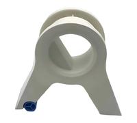 Homyl Masking Tape Applicate Distributeur Ruban Peintre Applicateur Découpeur Utilisation Précise Rouleau Poignée Confortable Application Facile Convient Po, Blanc