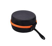 Homyl Mini Sac de Rangement Rond, étui de Transport Portable et Compact avec Fermeture éclair pour de Multiples Usages.