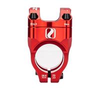 Homyl Mountain Bike Stem en Aluminium Robuste pour Vélo Tout Terrain Remplacement de Pièces Accessoires Fixation Guidon Support Fourche Avant Léger Adapté C, Rouge