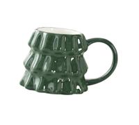 Homyl Mug de Noël en Céramique Créative pour La Maison, Le Bureau et Un Usage Quotidien - Cadeau de Noël