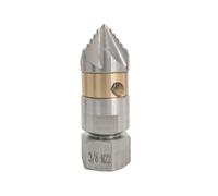 Homyl Nettoyeur Haute Pression Buse Rotative Débouche Canalisation Buse de Pression Embout de Nettoyage Navigation Facile dans Courbes et Sections Étroites, M22, Filetage Interne M22, 30L/Min