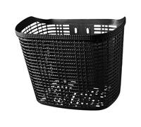 Homyl Panier de Vélo Avant pour Adultes, Femmes et Hommes, Pouvant également Servir de Panier de Transport pour Chien Grâce à Son Panier de Rangement, L Black