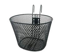 Homyl Panier de Vélo, Porte-Chien Robuste, Panier Avant de Vélo Amovible, Noir