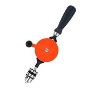 Homyl Perceuse Manuelle Double Engrenage Outil Réglable de Filetage Accessoire de Menuiserie Poignée Antidérapante Acier Adaptée pour Bricoleurs Ateliers Bo, Style A