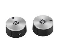 Homyl Pièces de Rechange pour Hotte : Boutons de Commande Du Ventilateur et de L'éclairage (modèles E6442SS et E64E30SS).