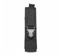 Homyl Pochette Renforcée pour Porte-Outils Transportable Maintien Sécurisé par Boucle Tissu Polyester Robuste Adaptée à l'Observation Nocturne Nature Sorties d'urgence Loisirs, Noir