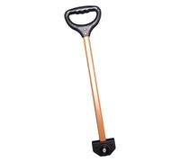 Homyl Poignée de Chariot de Remplacement Robuste en Alliage D'aluminium pour Chariot Pliable, Poignée Ergonomique Universelle Compatible, Idéale pour Le, CafÉ