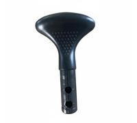 Homyl Poignée de Rame Remplacement Poignée de Pagaie Poignée Embout Manche PVC Conçu pour Soleil et Sel Compatibilité avec Tube Standard pour Stand Up, 2-Hole Handle