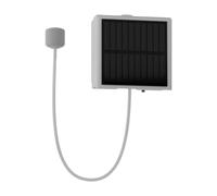 Homyl Pompe à Air Portable Oxygénatrice Solaire pour Aquarium, avec Système de Solaire Portable pour Une Alimentation en Oxygène Efficace pour La Pêc, 2400mah