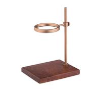 Homyl Porte-Filtre à Café en Bois et Alliage D'aluminium, Réutilisable
