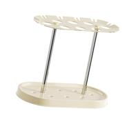 Homyl Porte-parapluie Moderne Rangement Parapluie Support Solide Base Drainante Organiseur Canne Matériau Pp Acier Inox Adapté Maison Bureau En, L