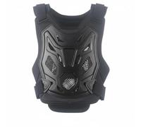 Homyl Protecteur de Poitrine Motocyclette Gilet Antichoc avec Sangles Ajustables Ventilée Adapté pour Adeptes Loisir Outdoor Parcours Naturels , Noir , M/L