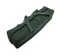 Homyl Sac de Rangement pour Piquet de Tente Grande Trousse en Toile Épaisse Fermeture Zippée Sac de Transport pour Trépied Sacoche pour Matériel Allongé des, 70x20x20cm