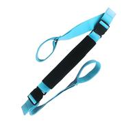 Homyl Sangle Bande Élastique Ceinture Étirement Réglable en Néoprène pour Entraînement Pilates Gymnastique Adaptée à La Maison Exercices, Bleu