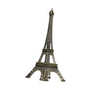 Homyl Statue de, ornement monumental vintage en fer, souvenir, maquette 3D de, objet de décoration architecturale pour salon, 38cm