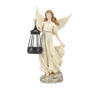 Homyl Statuette Solaire de Jardin pour Terrasse Ou Balcon, Maman