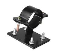 Homyl Support Panier Vélo Support Fixation Montage pour Avant de Vélo Métal Réglable Installation Facile pour Cyclistes Convient à Utilisati, 4.7 à 5.4 Cm