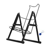 Homyl Support pour Carafe D'eau, Accessoire pour Distributeur D'eau, Facile à Utiliser, Antidérapant, pour Bureaux, Fêtes, Maisons et Résidences étu, Noir