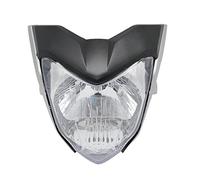 Homyl Tête de Fourche Plaque,Phare de Moto,Phare de Moto LED pour Yamaha - Gris