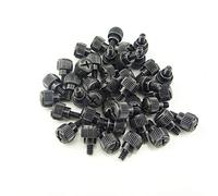 Honbay 40 pcs 6 # -325 M3,5 PC boîtier de l'ordinateur Vis de serrage Vis Noir Zinc