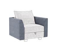 HONBAY Lot de 2 accoudoirs latéraux pour canapé modulaire sectionnel Gris bleuté