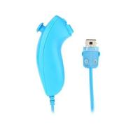 HONBAY Manette Wii Nunchuk/Nunchuck (Bleu)