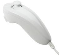 Honbay Nunchuck pour Nintendo Wii Jeu vidéo (Blanc)