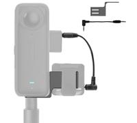 Honbobo Adaptateur de Micro Micro pour Insta360 X5/Insta360 X4/Insta360 X3