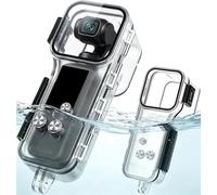 Honbobo Boîtier Étanche pour DJI Osmo Pocket 4, Étui de plongée 50M Boîtier sous-Marin Caméra Étui de Protection Dive Case Coque de Protection Coque de plongée Accessoires pour DJI Osmo Pocket 4
