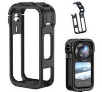 Honbobo Cadre de Protection pour Insta360 X6, Caméra Cage Magnétique À Fixation Rapide Cadre Plastique Cage Caméra Accessoires pour Insta360 X6