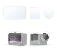 Honbobo Caméra Film protecteur pour DJI Osmo Action 6 Protecteur d'écran Film protecteur en verre trempé Protection de l'objectif Accessoires pour DJI Osmo Action 6 (set 1)