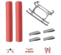 Honbobo Eau Atterrissage Trépied pour DJI Lito1/X1,Rallonges Pieds Flotteur Kit Protection Support Eau Atterrisseur Flottant Tige Accessoires pour DJI Lito1/X1