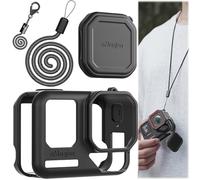 Honbobo Étui de Protection pour Ace Pro 2, Étui en Silicone +Bouchon d'objectif +Lanière, Bouchon de Protection Protecteur d'objectif Protecteur Accessoires pour Ace Pro 2