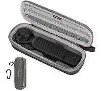 Honbobo Étui de Transport pour DJI Osmo Pocket 4, Étui de Protection Case Sac de Voyage Sac de Rangement Accessoires pour DJI Osmo Pocket 4 (Standard Combo Case)