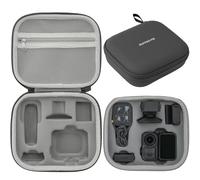 Honbobo Étui de Transport Sac pour DJI Osmo Nano, Étui de Protection PU Case Bag Sac de Voyage Accessoires pour DJI Osmo Nano Combo (Black)